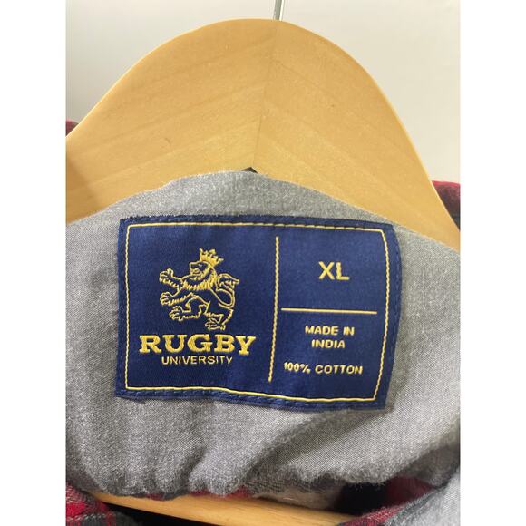 Upcycled Flannel A Christmas Story Funny Shoot Your Eye Out movie Red plaid XL - Picture 3 of 5